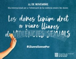 Dia internacional de la no violència vers les dones 2018